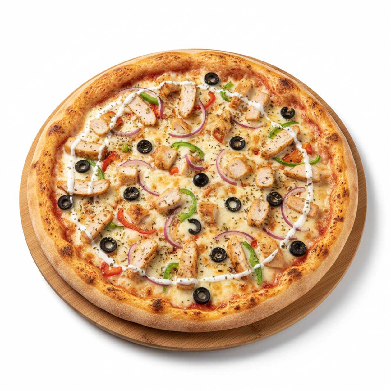 Medium Tuna & Chicken Pizza