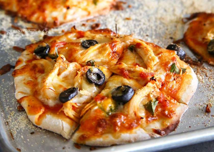 Chicken pizza