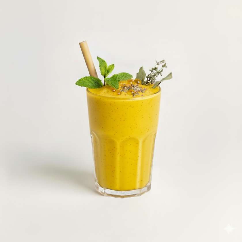 S Pokhara lassi with Ayurvedic anti-ill herbs