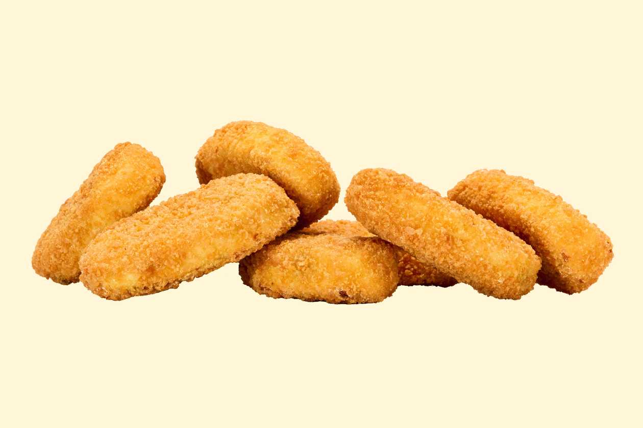 Fried cheese with jalapeno