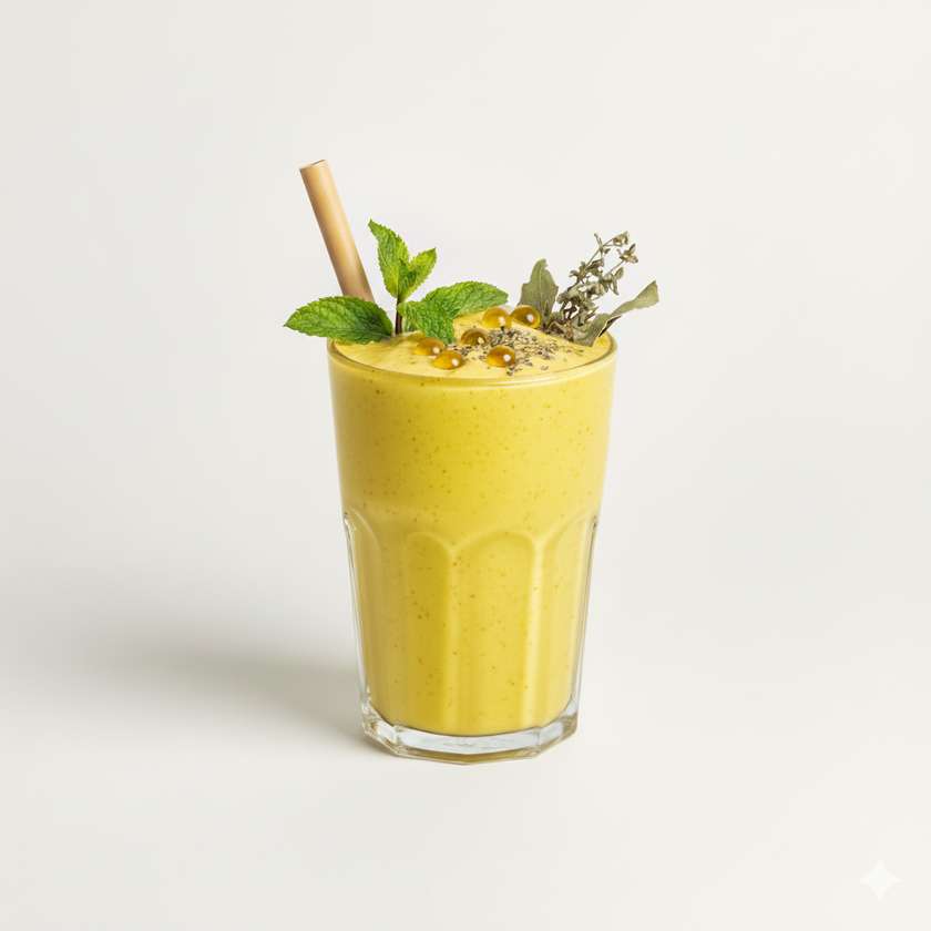 S Pokhara Milkshake with Ayurvedic anti-ill herbs