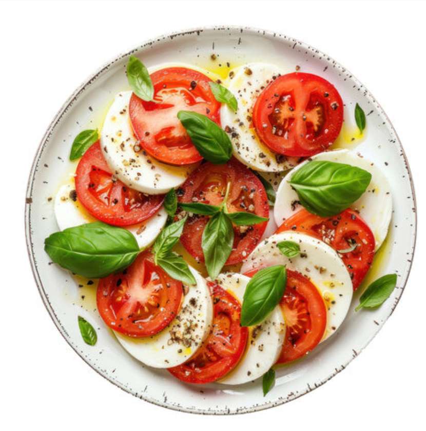 Tomato Salad with Cheese