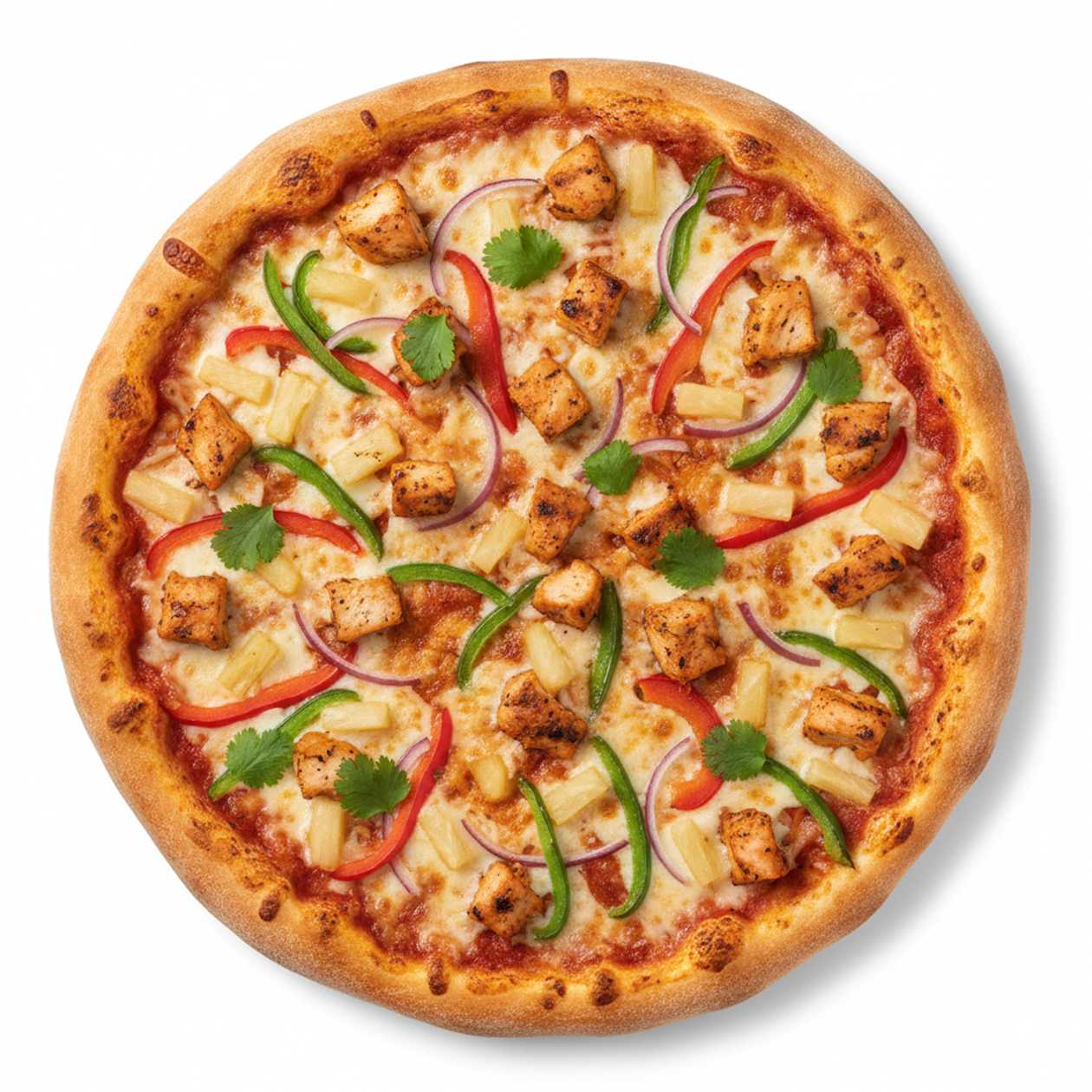 Medium Hawaii Chicken Pizza