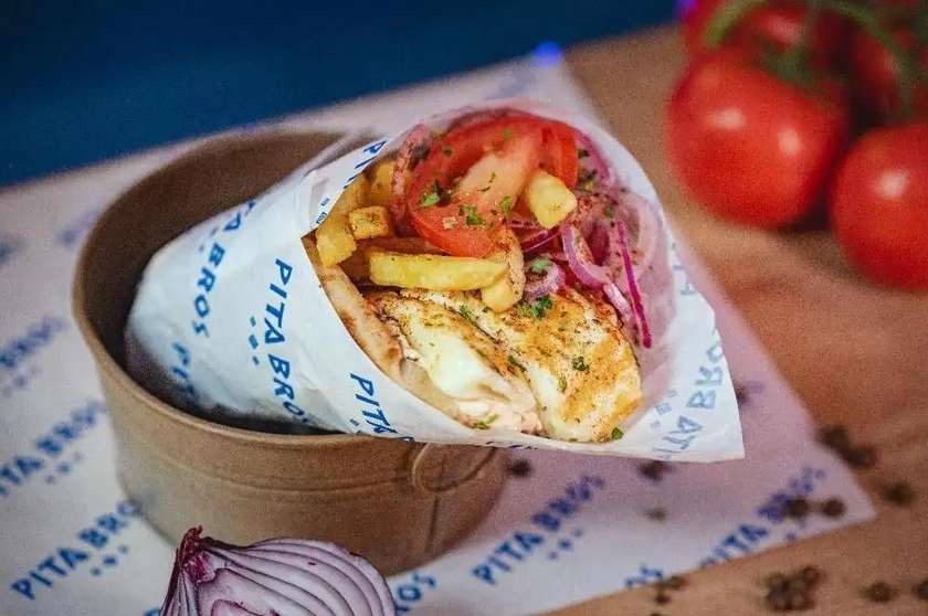 Pita Halloumi XL