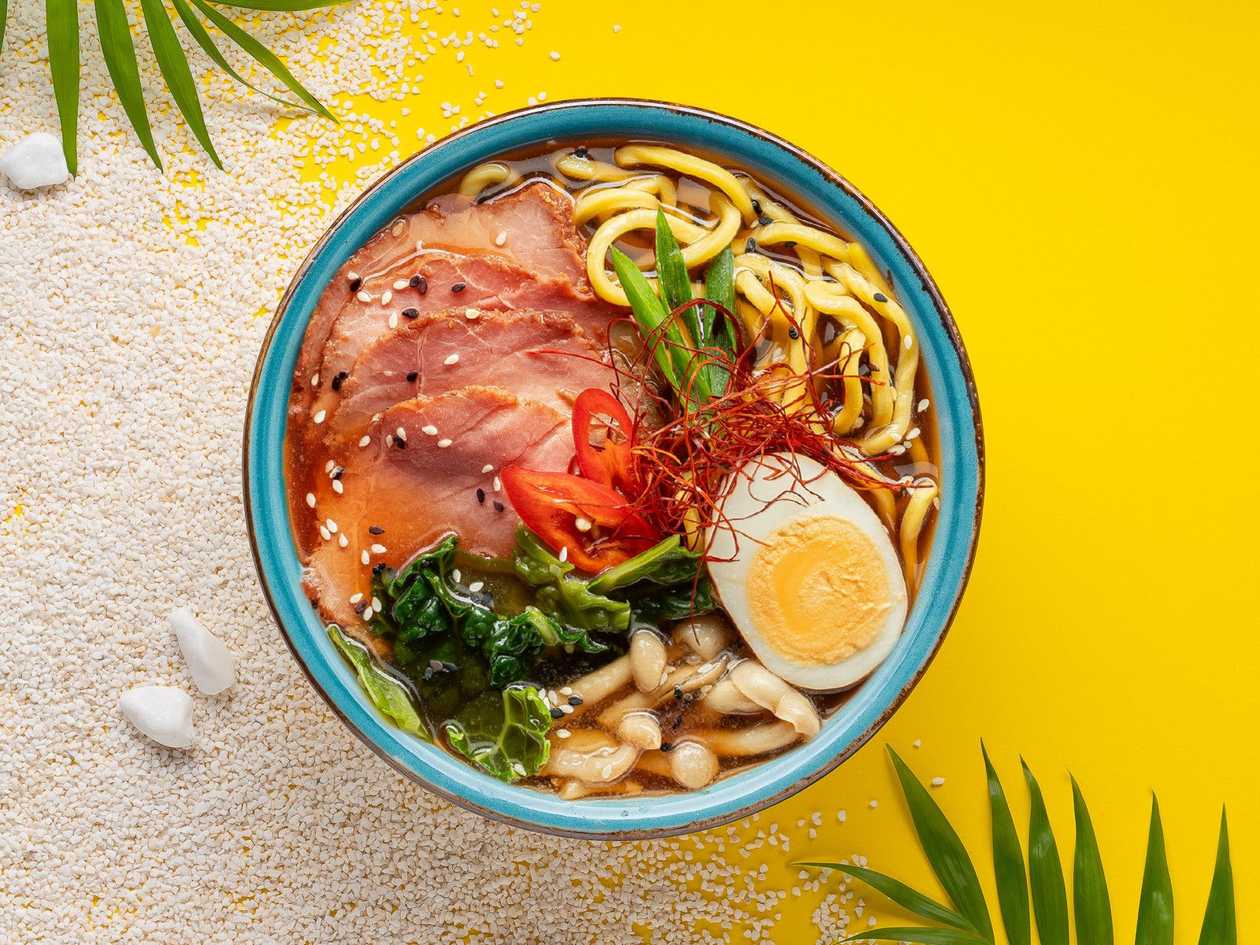 Рамен з телятиною