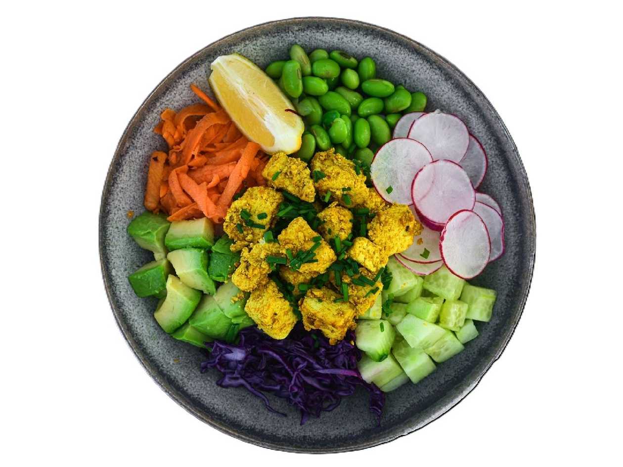 Veggie Tahini Poke Bowl