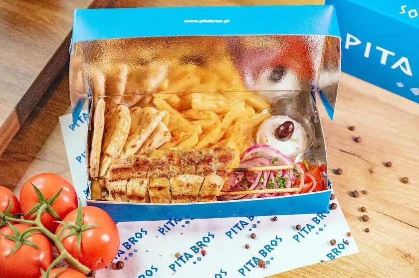 Box Souvlaki Wieprzowe