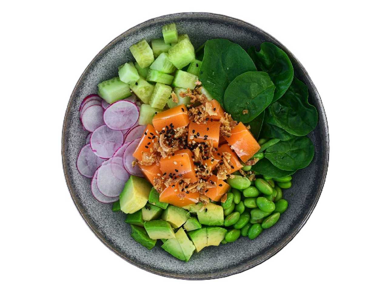 Vegan Salmon Poke