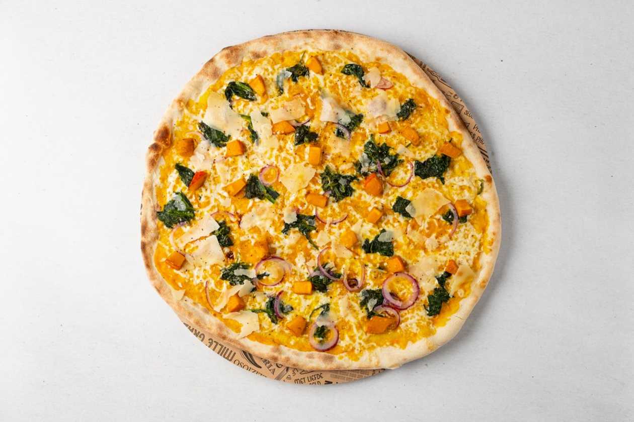 Pizza Zucca e Spinaci