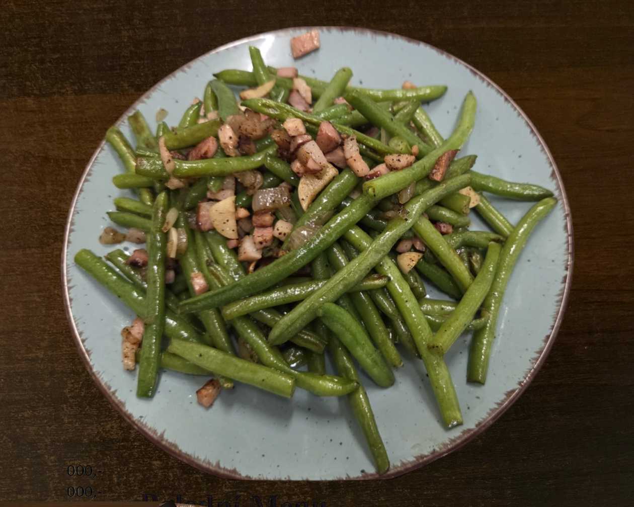 Green Beans with Bacon