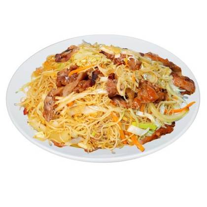 16. Smažené rýžové nudle s gyrosem