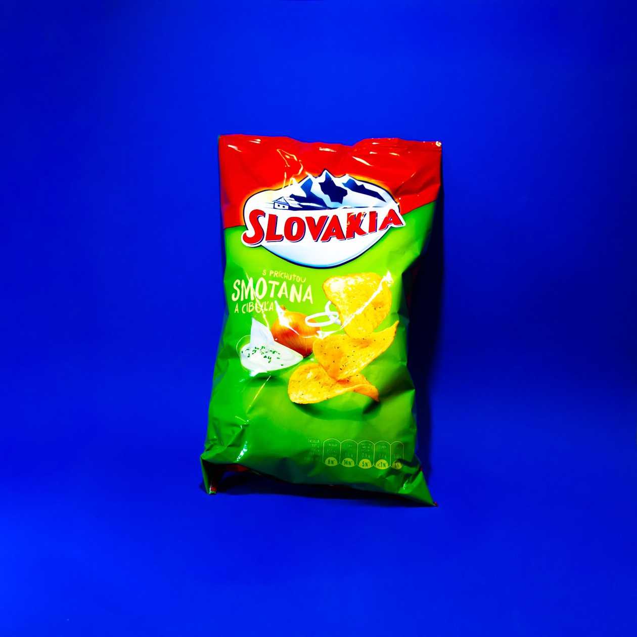 Slovakia Chips Smotana a cibuľa