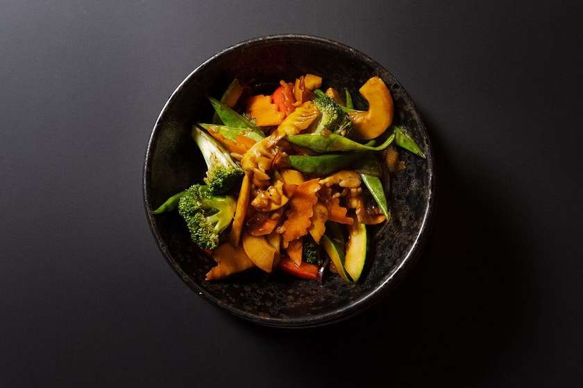 Stir-fried vegetable