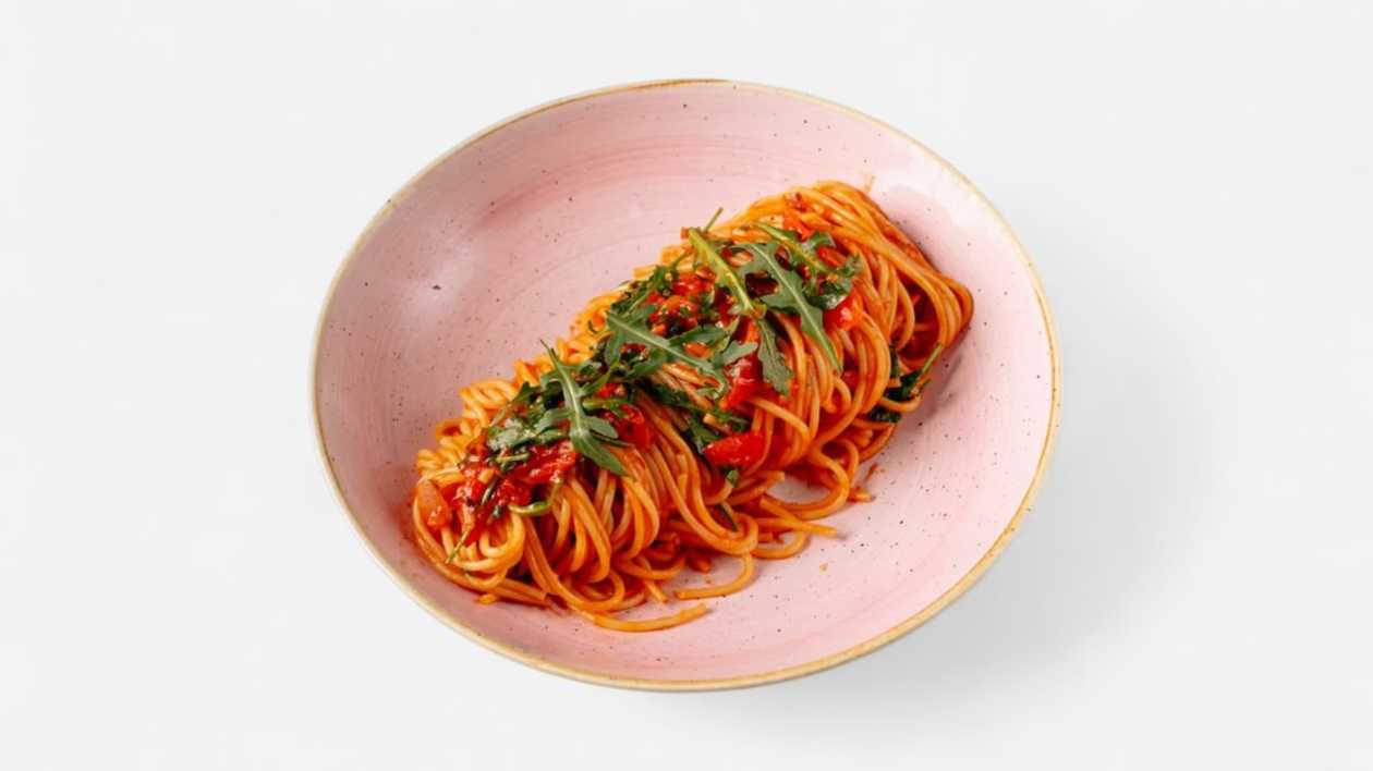 Spaghetti Rucola e Pomodorini