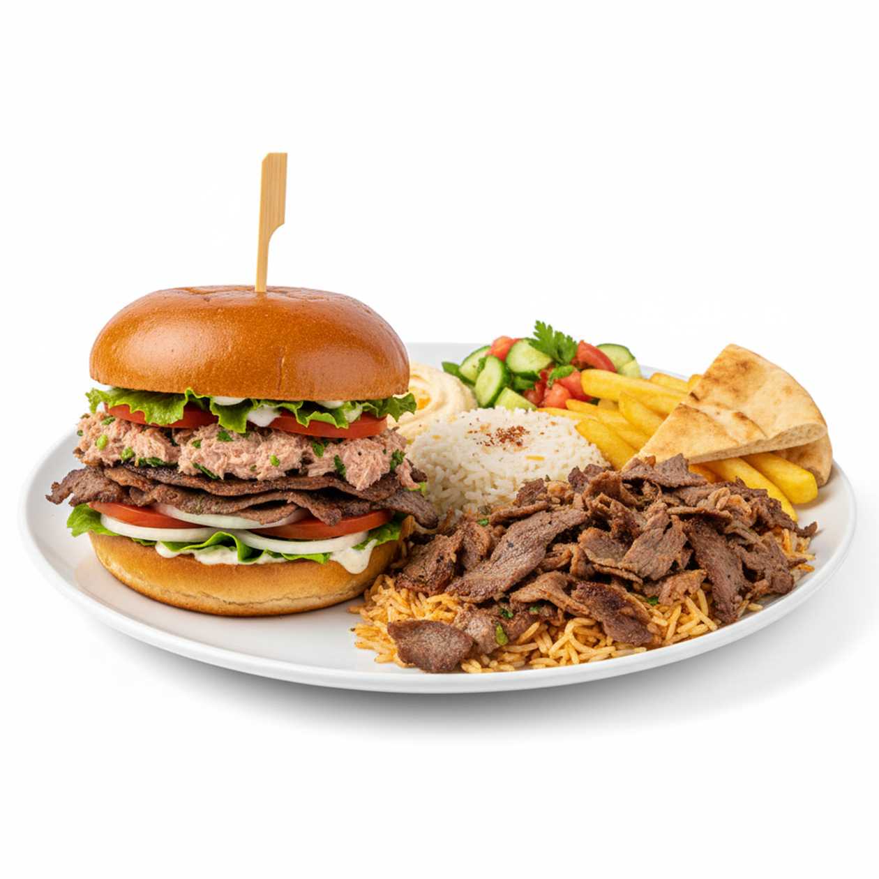 Beef & Tuna Shawarma