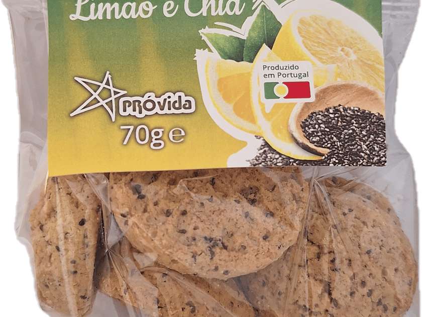 Lemon and Chia Cookies 70g
