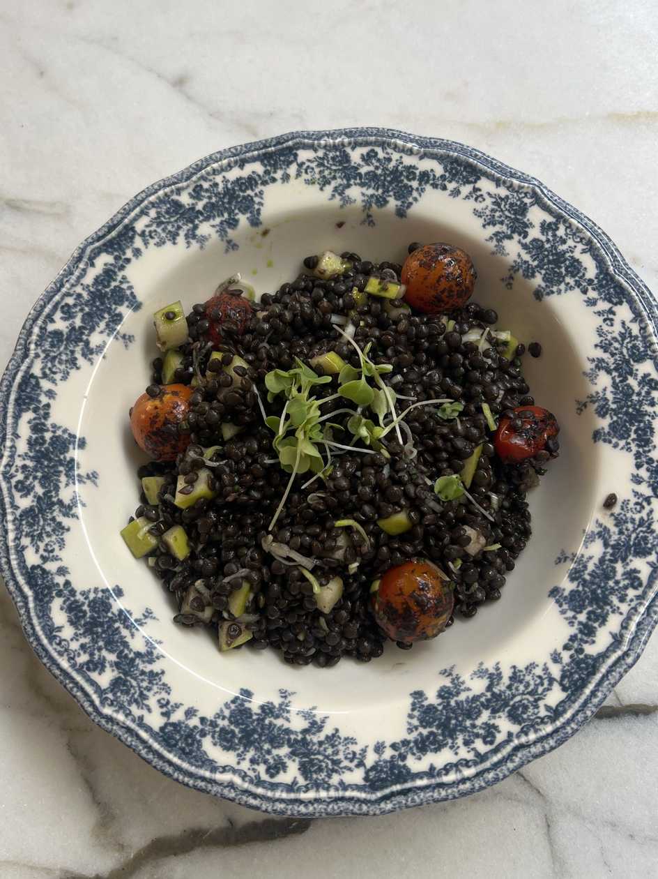 πBeluga Lentil Salad