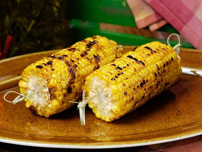 Grilled corn