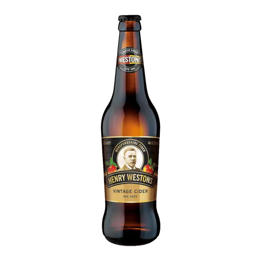 Henry westons vintage cider 8,2 %, 0,5 l
