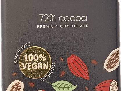 Bonvita Organic 72% Dark Chocolate 100g