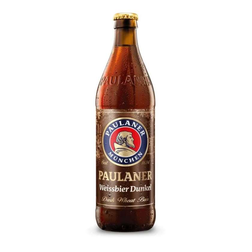 Paulaner hefe dunkel 5.3%, 0,5 l