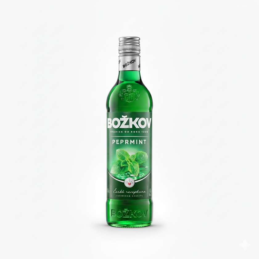 0.5l BOŽKOV Peppermint 19 %