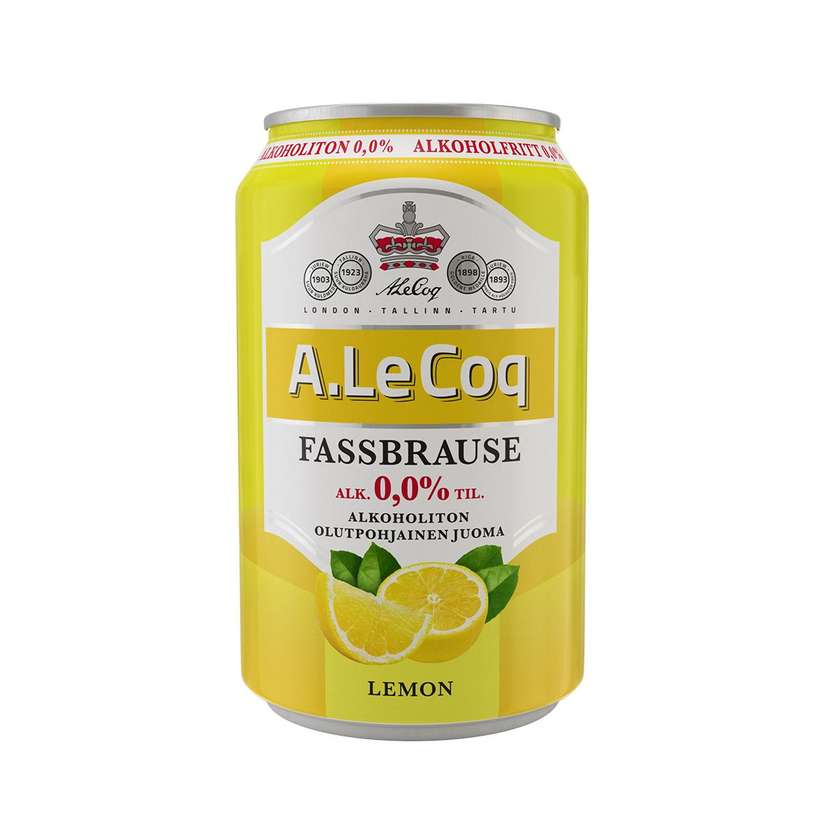 A. Le Coq Fassbrause sidrun alkoholivaba 0,33 l