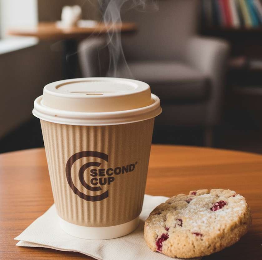 Spanish latte & Free Raspberry Cookies