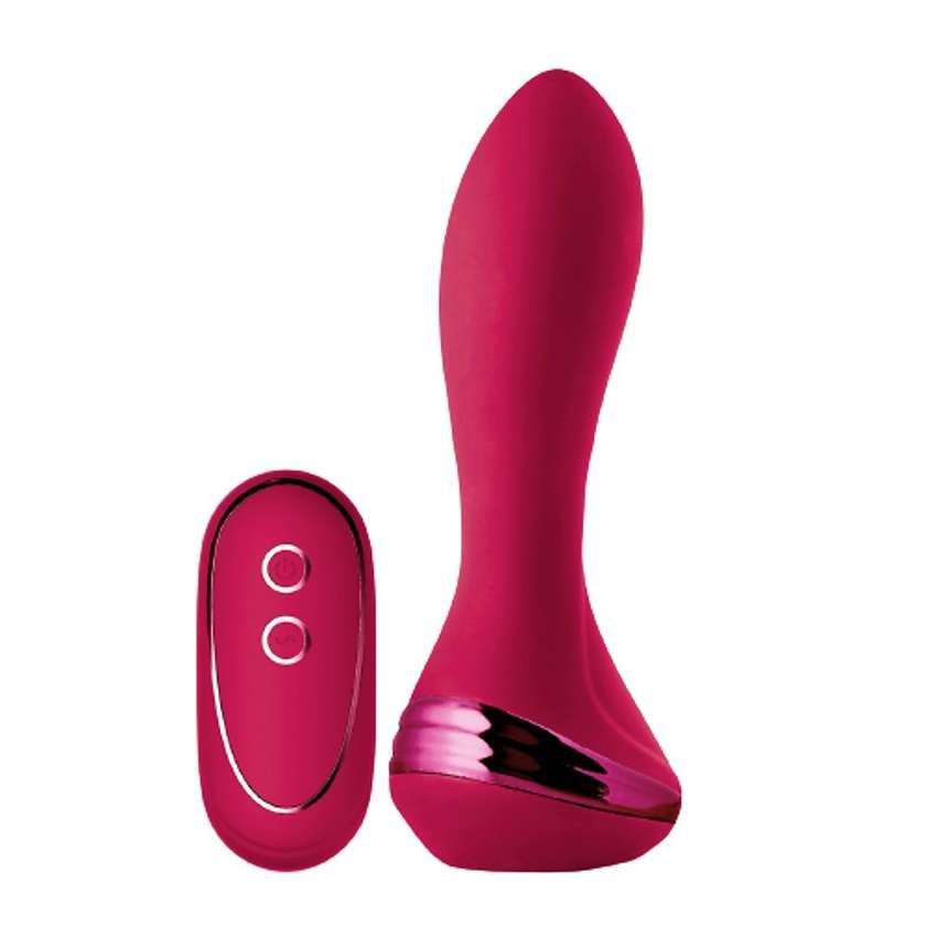 Isabella Sparkling Collection Inflatable Anal Plug - Pink