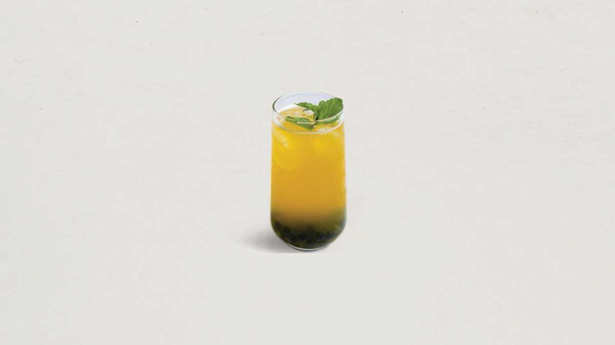 713. Mango Bubbleberry Bubble Tea