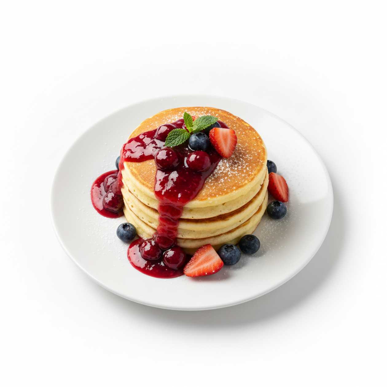 Magusad pannkoogid kastmega