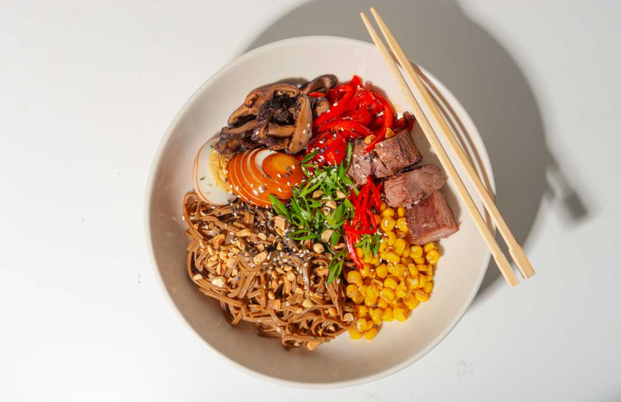 Wok Noodles with Beef