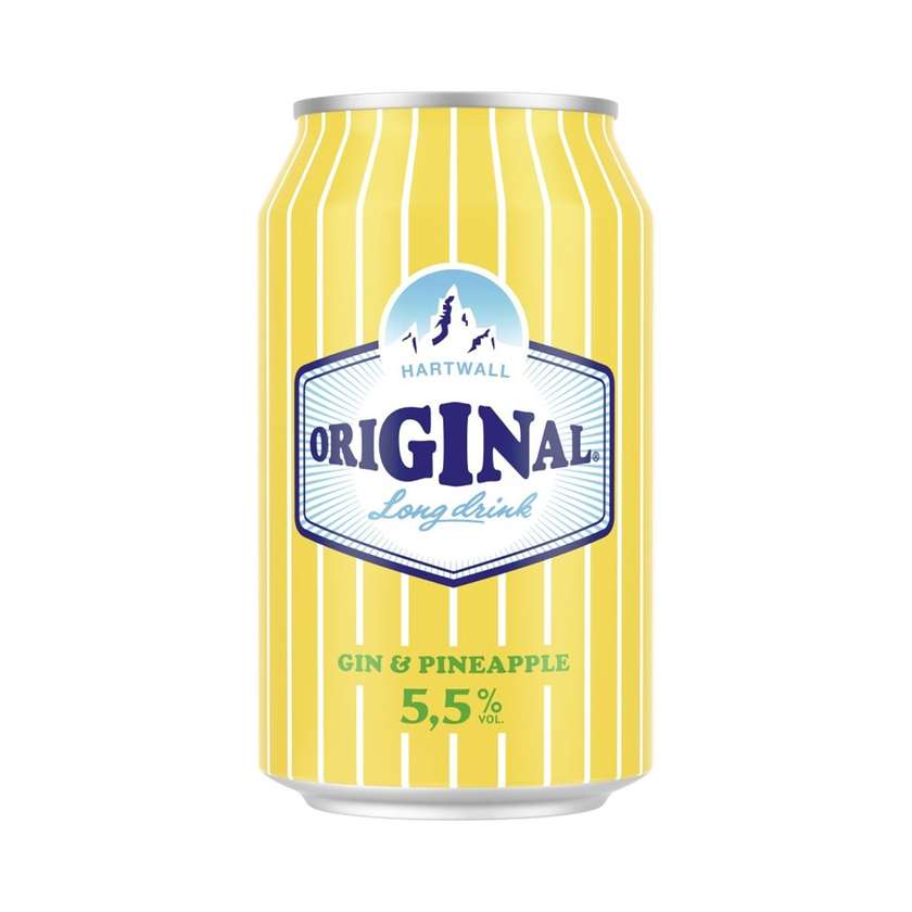 Gin long drink 5,5%, 0,5 l