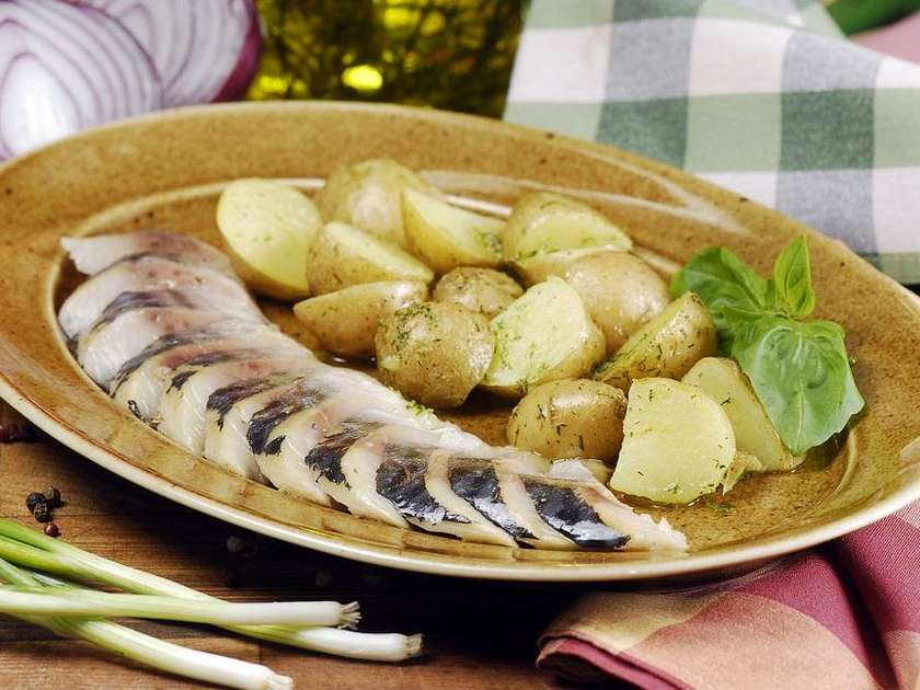 House-cured mackerel