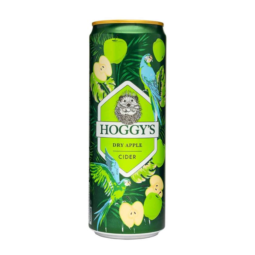 Hoggys kuiv õun no sugar 4,5%, 0,33 l