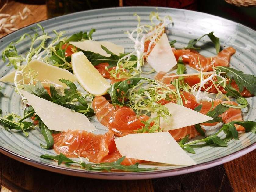 Salmon Carpaccio