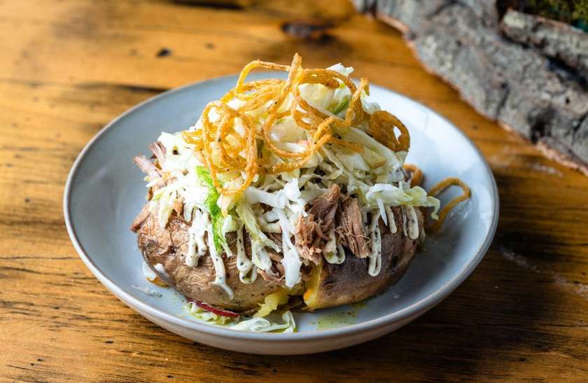 Pulled Pork Jacked Potato