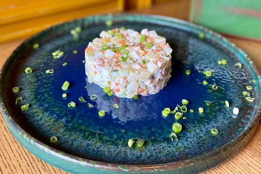 Olivier Salad with House Smoked Chicken