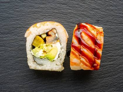 Ebi Unagi Roll 8 Pcs