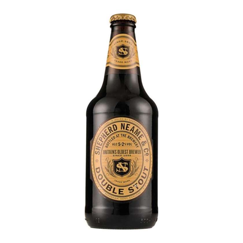 Shepherd neame double stout 5.2%, 0,5 l