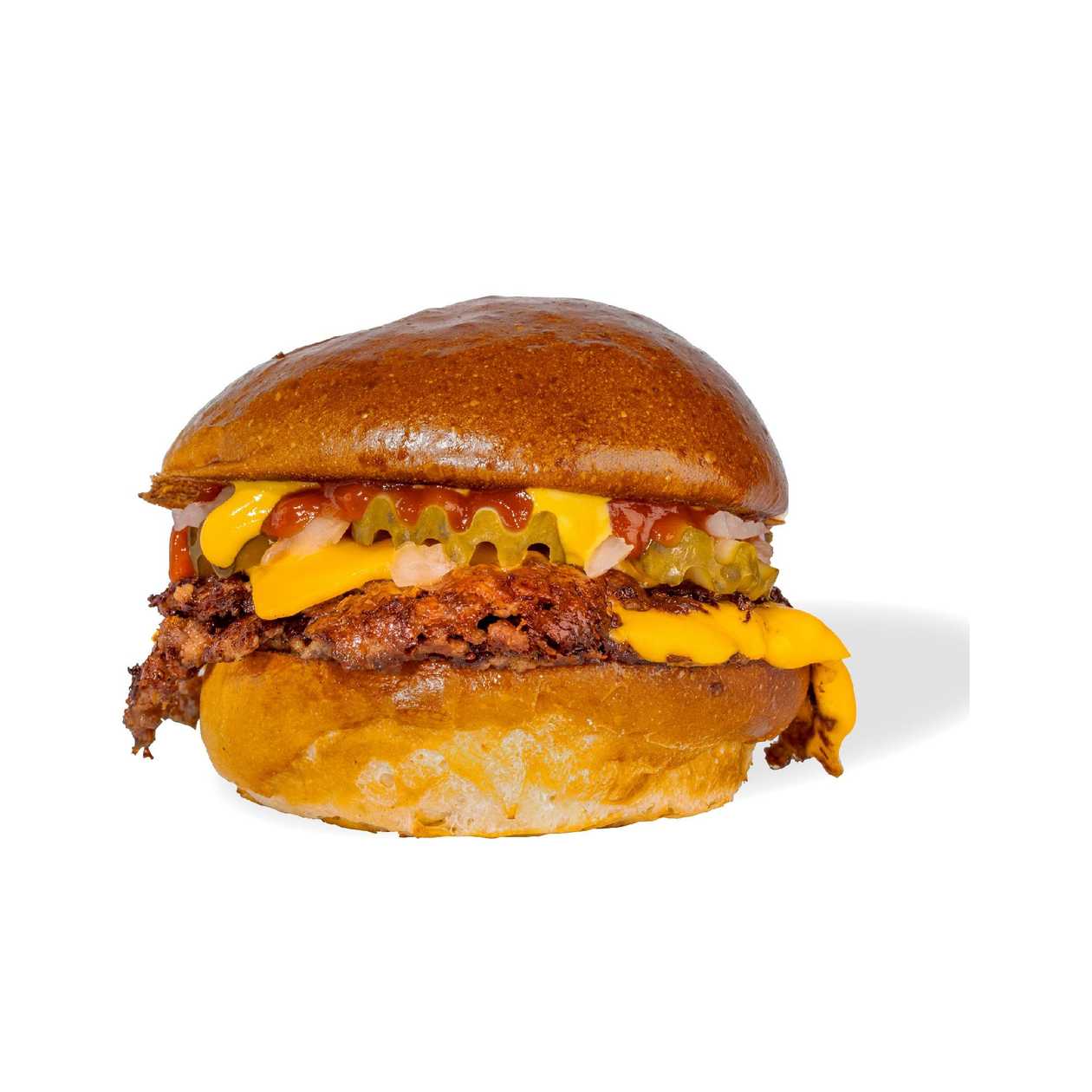 Double Cheese Beef Burger