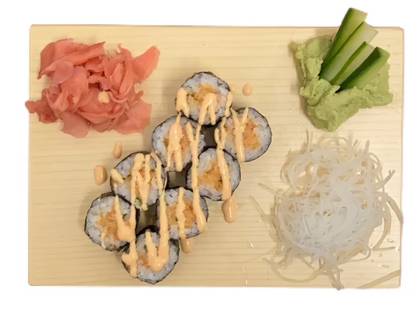 Spicy sake maki