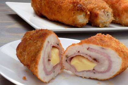 Chicken breast roulade