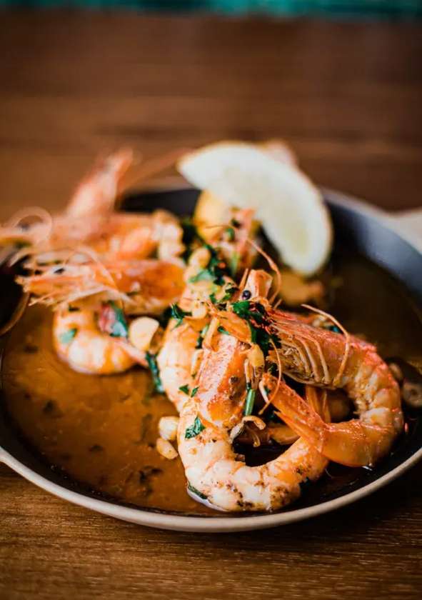 Shrimp in a Spicy Sauce