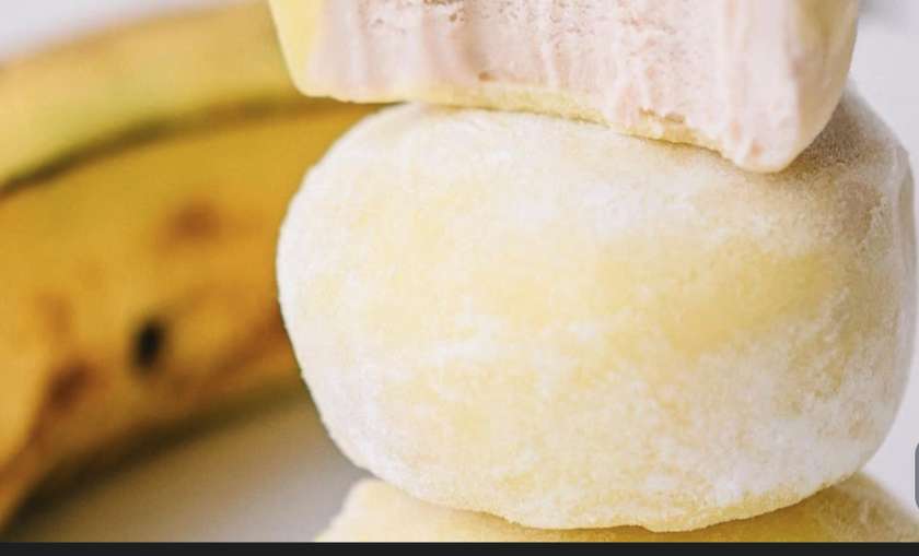 Mochi with Banana