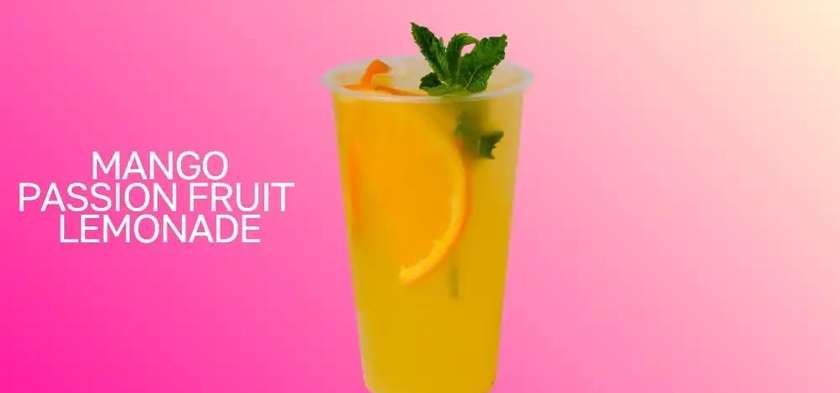 MANGO-PASSIONFRUIT LEMONADE