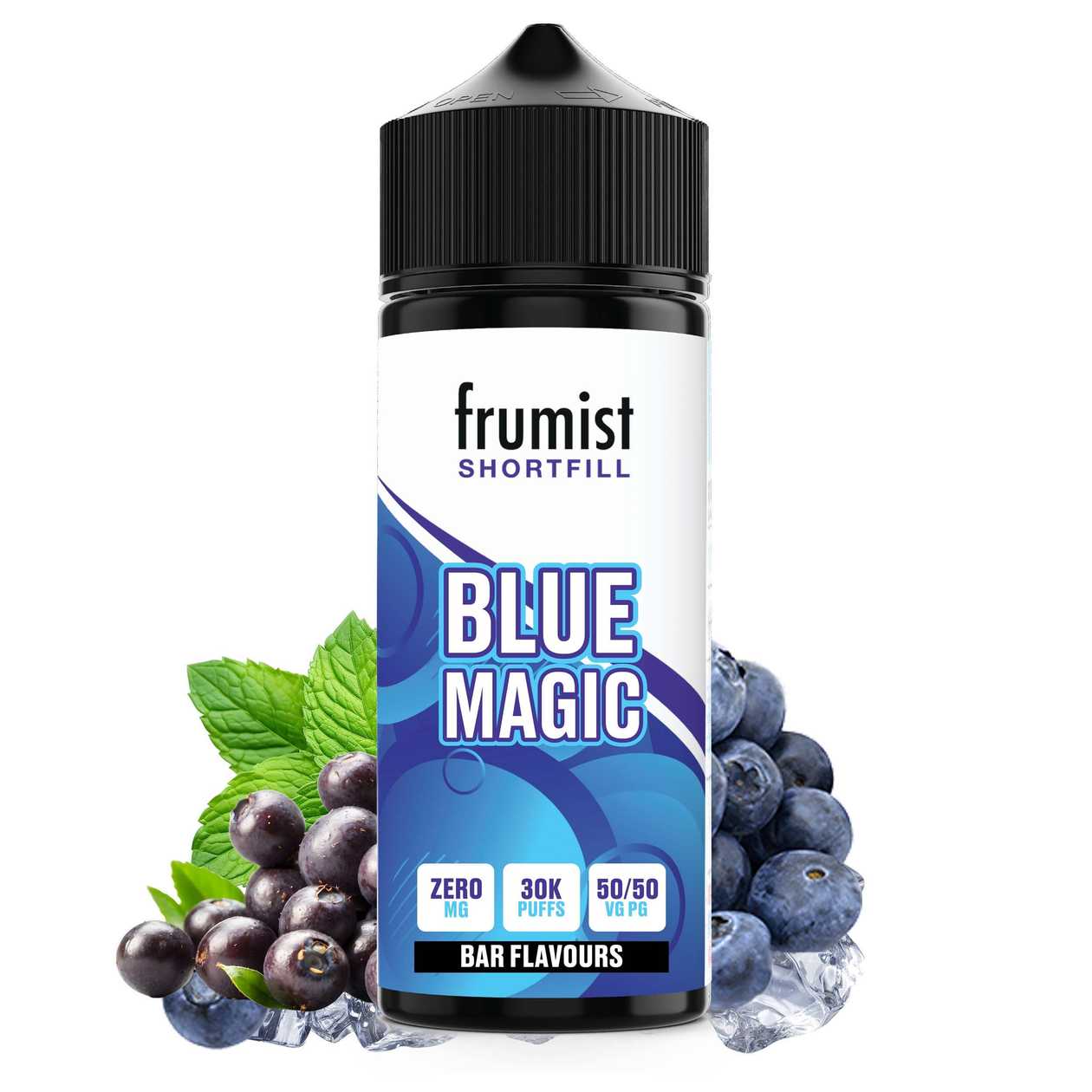 Frumist 50/50 Blue Magic (Hizen) 100ml Shortfill