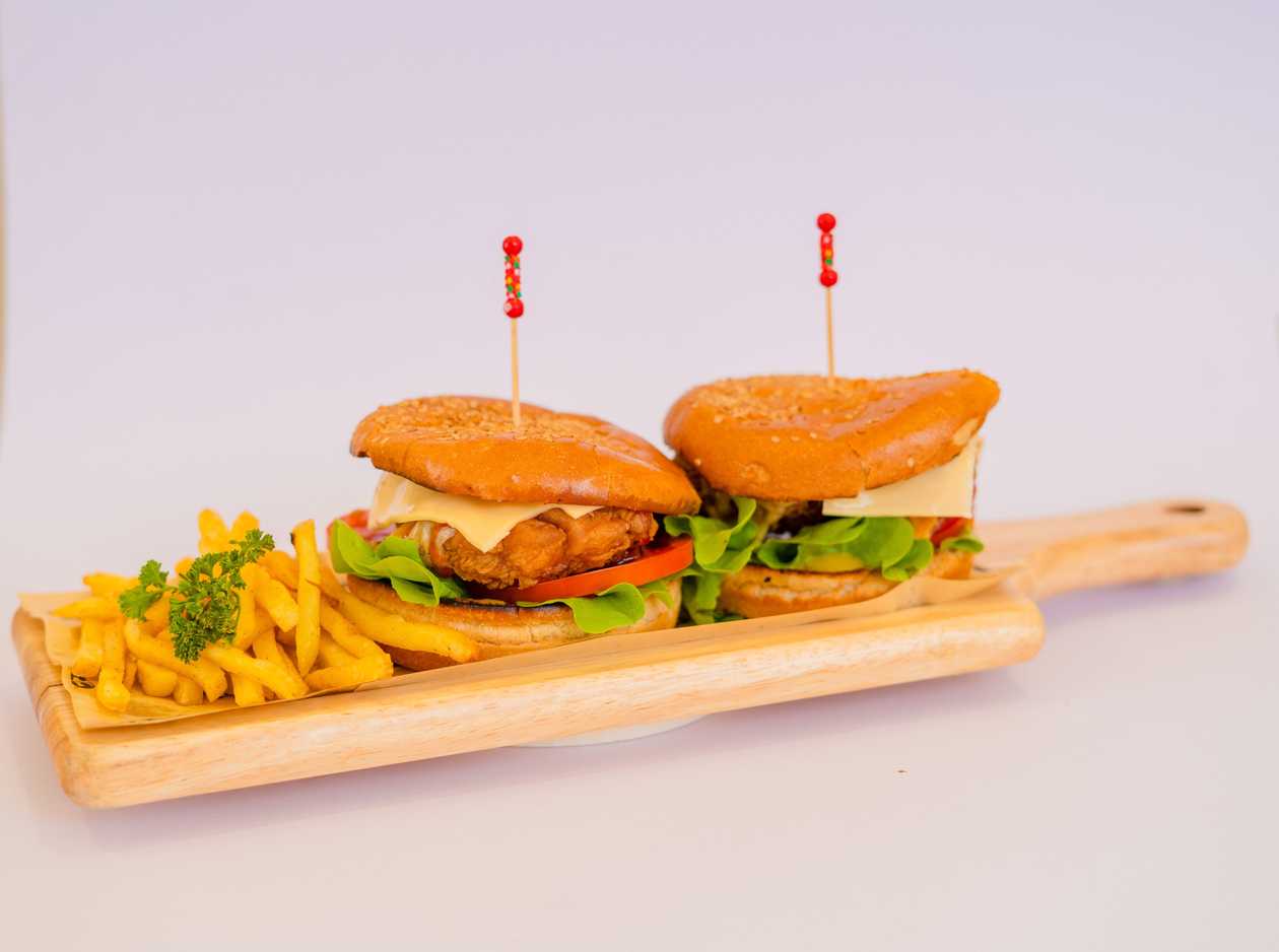 Chicken Steak Burger