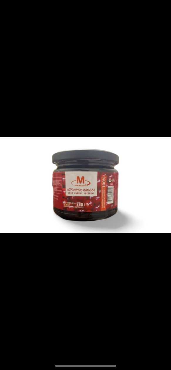 Cherry Jam “Marneuli” 380G