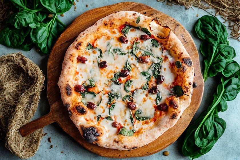 Spinaci e gorgonzola 32cm